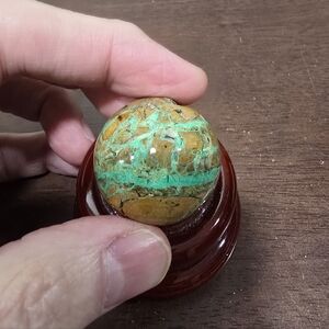 Smithsonite Crystal Sphere (Rare) 31 mm